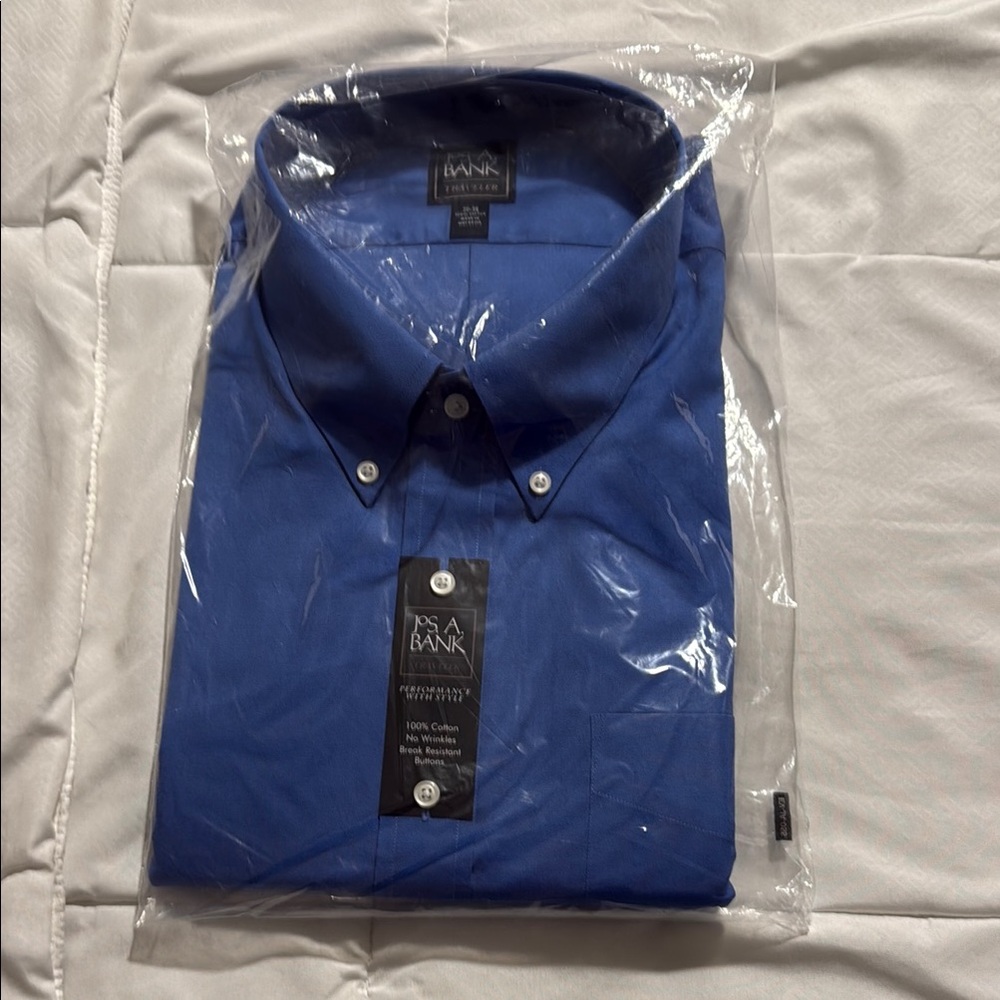 Jos. A. Bank Men's Blue Shirt